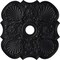 Ekena Millwork Flower Ceiling Medallion (Fits Canopies up to 6 1/4"), 29"OD x 3 5/8"ID x 1 3/8"P, Steel Gray CM29FWSGS - alternate 1